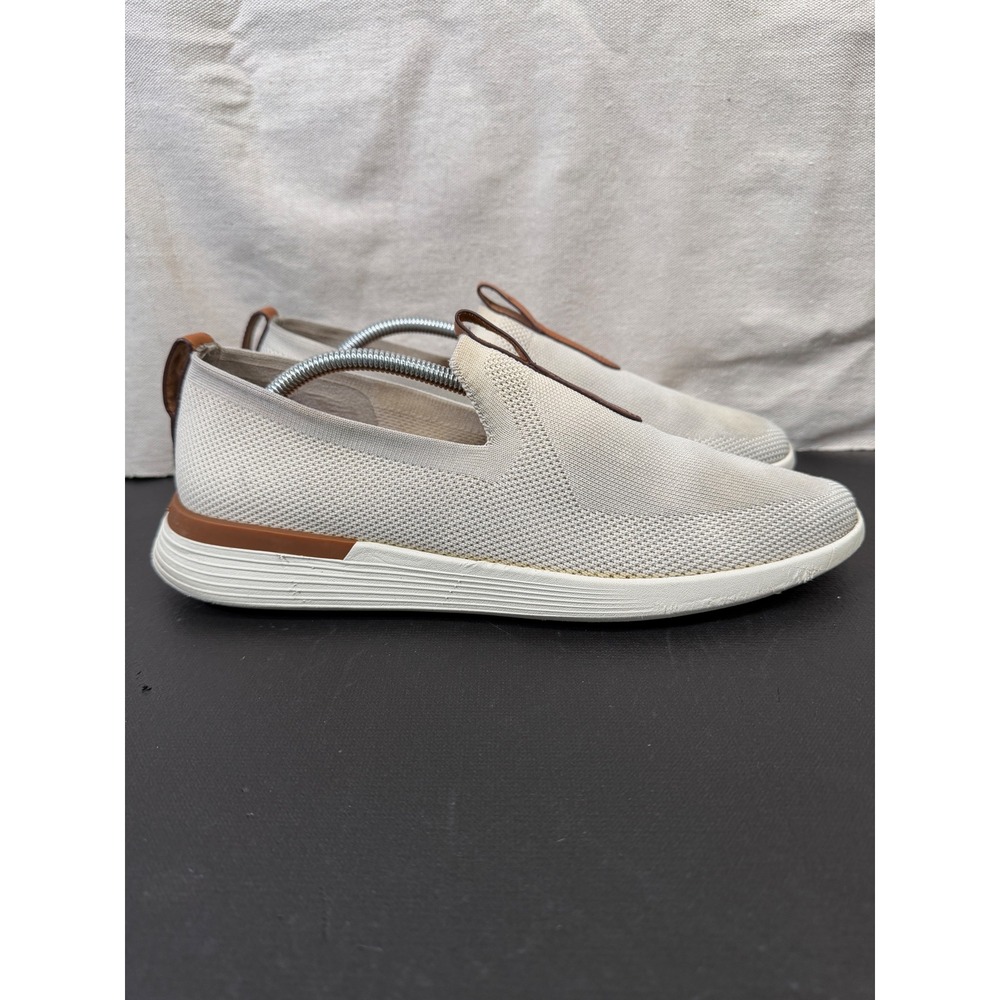 Wolf & Shepherd SwiftKnit Loafers Mens 11 Cream Tan Slip On Sneakers Comfort